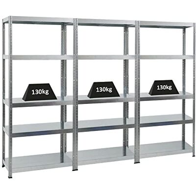 PROREGAL - STEEL EAGLE - 130kg - 180x80x40cm - Étagère - Publicité PROREGAL - STEEL EAGLE - 130kg - 180x80x40cm - Étagère - Publicité