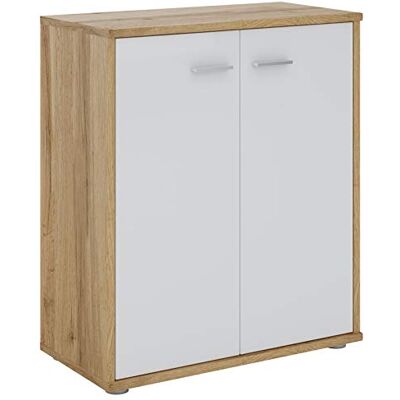 IDIMEX Buffet Salle à Manger FIRMIN L 60 cm Coloris chêne Sauvage et Blanc avec 2 Portes bahut Bas Meuble de Rangement Style Moderne Commode vaisselier 60 x 70 x 30 cm - Publicité IDIMEX Buffet Salle à Manger FIRMIN L 60 cm Coloris chêne Sauvage et Blanc avec 2 Portes bahut Bas Meuble de Rangement Style Moderne Commode vaisselier 60 x 70 x 30 cm - Publicité