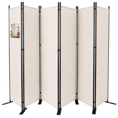 vounot ® Paravent Séparateur de Pièce 6 Panneaux Cloison de Séparation Autoportant Pliable Brise Vue pour Plus d’Intimité Salon Chambre Bureau 340 x 30 x 164 cm Beige - Publicité vounot ® Paravent Séparateur de Pièce 6 Panneaux Cloison de Séparation Autoportant Pliable Brise Vue pour Plus d’Intimité Salon Chambre Bureau 340 x 30 x 164 cm Beige - Publicité