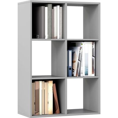 HOMCOM Bibliothèque Moderne autoportante à 3 Niveaux pour Salon, Chambre à Coucher, Bureau à Domicile, étude, Gris Clair - Publicité HOMCOM Bibliothèque Moderne autoportante à 3 Niveaux pour Salon, Chambre à Coucher, Bureau à Domicile, étude, Gris Clair - Publicité