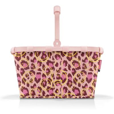reisenthel Carrybag Panier de Courses Stable avec Beaucoup d'espace de Rangement et Poche intérieure Pratique, Design élégant et résistant à l'eau, Smiley Leo Blush, Formel - Publicité reisenthel Carrybag Panier de Courses Stable avec Beaucoup d'espace de Rangement et Poche intérieure Pratique, Design élégant et résistant à l'eau, Smiley Leo Blush, Formel - Publicité