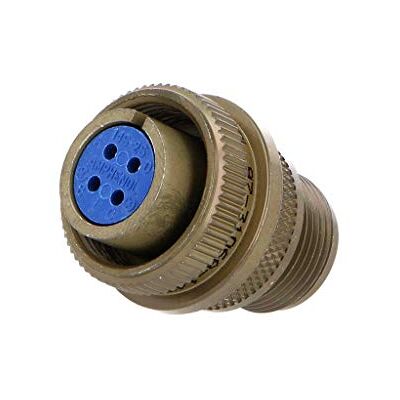 Amphenol 97-3106A-14S-2S Connecteur: ronds Série: 97 prise mâle femelle PIN: 4 argenté AM - Publicité Amphenol 97-3106A-14S-2S Connecteur: ronds Série: 97 prise mâle femelle PIN: 4 argenté AM - Publicité