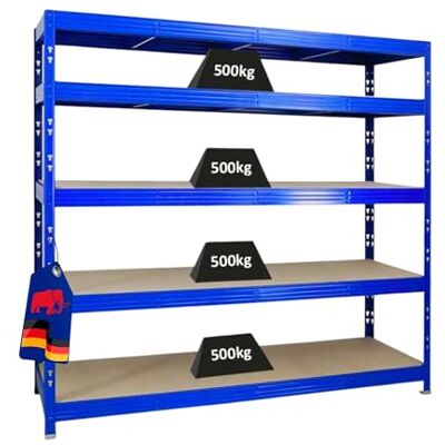 PROREGAL - RHINO - 180x200x60 - 8mm agglom. - Rack - Publicité PROREGAL - RHINO - 180x200x60 - 8mm agglom. - Rack - Publicité