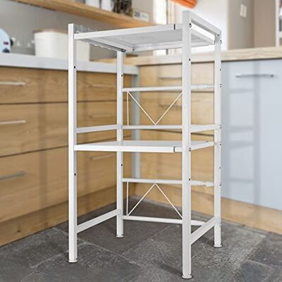 LANTUS Support Extensible en Métal Four à Micro-Étagère pour Micro-Ondes à 2 Couches Extensible pour épices, conserves, Bouteilles, jusqu'à 25 kg (40/64 * 36.5 * 78cm (Blanc)) - Publicité LANTUS Support Extensible en Métal Four à Micro-Étagère pour Micro-Ondes à 2 Couches Extensible pour épices, conserves, Bouteilles, jusqu'à 25 kg (40/64 * 36.5 * 78cm (Blanc)) - Publicité