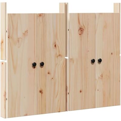vidaXL Porte de Cuisine MEPPEL 2 pcs Crème 50 x 9 x 82 cm, Porte de Cuisine Moderne, en Bois de pin rectangulaire, Surface Lisse, Facile à Assembler et à Ranger, intérieur - Publicité vidaXL Porte de Cuisine MEPPEL 2 pcs Crème 50 x 9 x 82 cm, Porte de Cuisine Moderne, en Bois de pin rectangulaire, Surface Lisse, Facile à Assembler et à Ranger, intérieur - Publicité