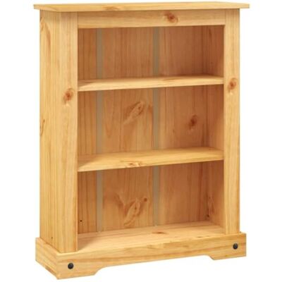 vidaXL Pin Bibliothèque à 3 Niveaux Etagère à Livres Meuble de Rangement Bureau Salon Salle de Séjour Maison Intérieur 80x29x100 cm - Publicité vidaXL Pin Bibliothèque à 3 Niveaux Etagère à Livres Meuble de Rangement Bureau Salon Salle de Séjour Maison Intérieur 80x29x100 cm - Publicité