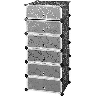 LANTUS ÉtagÈre À Chaussures, BoÎte À Chaussures,modulable, Rangement Chaussures, Armoire Portable,Armoire Penderie Portable Meuble Étagère Enfichable,Couche 6 - Publicité LANTUS ÉtagÈre À Chaussures, BoÎte À Chaussures,modulable, Rangement Chaussures, Armoire Portable,Armoire Penderie Portable Meuble Étagère Enfichable,Couche 6 - Publicité
