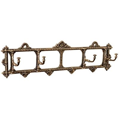 aubaho Porte Manteau vestiaire Art Neuf 63cm x 18cm Bronze Antique Armoire - Publicité aubaho Porte Manteau vestiaire Art Neuf 63cm x 18cm Bronze Antique Armoire - Publicité