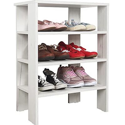 RICOO Meuble Chaussure Entree 70 x 55 x 32 cm WM039-EP Range Chaussures Chêne Clair – Etagere Rangement - Publicité RICOO Meuble Chaussure Entree 70 x 55 x 32 cm WM039-EP Range Chaussures Chêne Clair – Etagere Rangement - Publicité