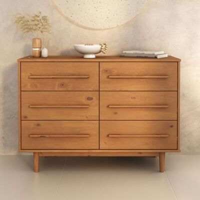 IDIMEX Commode TECCA L 111 cm avec 6 Tiroirs en Bois Massif Coloris Chêne, Meuble de Rangement pour Vêtements Design Scandinave Naturel, Tiroirs Spacieux, Poignées Noires Style Moderne Robuste - Publicité IDIMEX Commode TECCA L 111 cm avec 6 Tiroirs en Bois Massif Coloris Chêne, Meuble de Rangement pour Vêtements Design Scandinave Naturel, Tiroirs Spacieux, Poignées Noires Style Moderne Robuste - Publicité