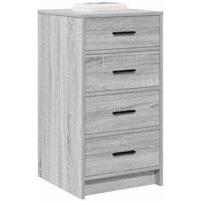 vidaXL Buffet rectangulaire Sonoma gris - Sideboard - Publicité vidaXL Buffet rectangulaire Sonoma gris - Sideboard - Publicité