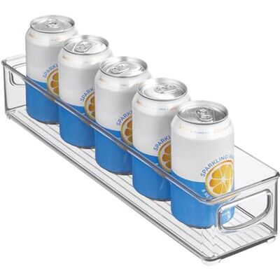 InterDesign Bac de rangement de cuisine, Plastique, Clear Set of 1, 16-Inch by 4-Inch by 3-Inch - Publicité InterDesign Bac de rangement de cuisine, Plastique, Clear Set of 1, 16-Inch by 4-Inch by 3-Inch - Publicité