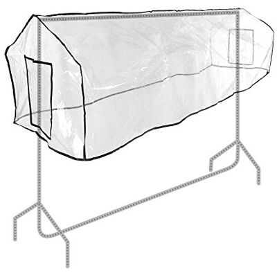 Hangerworld 187cm Housse Transparente Courte pour Portant - Publicité Hangerworld 187cm Housse Transparente Courte pour Portant - Publicité