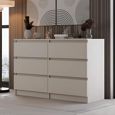 Home Collective Commode Blanche avec Quatre tiroirs, Chambre à Coucher Couloir Table de Nuit, Armoire, Sideboard, highboard, Largeur 70 cm Hauteur 97cm - Publicité Home Collective Commode Blanche avec Quatre tiroirs, Chambre à Coucher Couloir Table de Nuit, Armoire, Sideboard, highboard, Largeur 70 cm Hauteur 97cm - Publicité