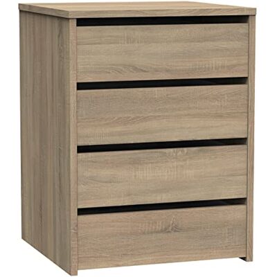 PEGANE Commode Meuble de Rangement Coloris Cambrian Hauteur 61 x Longueur 46 x Profondeur 45 cm - Publicité PEGANE Commode Meuble de Rangement Coloris Cambrian Hauteur 61 x Longueur 46 x Profondeur 45 cm - Publicité
