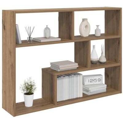 vidaXL Étagère Murale Montage Mural Marron 95 x 20 x 69,5 cm, Étagère Moderne pour Salon, rectangulaire, Gain de Place, Facile à Nettoyer, décorative, Compact et Fonctionnelle - Publicité vidaXL Étagère Murale Montage Mural Marron 95 x 20 x 69,5 cm, Étagère Moderne pour Salon, rectangulaire, Gain de Place, Facile à Nettoyer, décorative, Compact et Fonctionnelle - Publicité