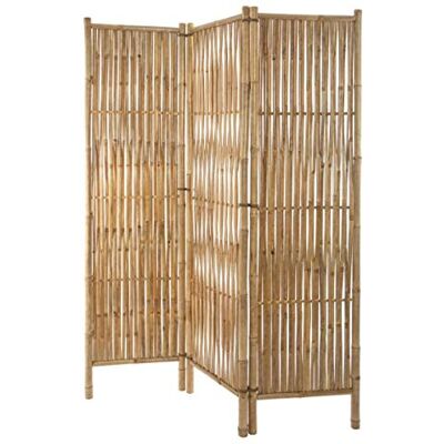 PEGANE Paravent en Bambou L. 135 x H. 170 cm - Publicité PEGANE Paravent en Bambou L. 135 x H. 170 cm - Publicité