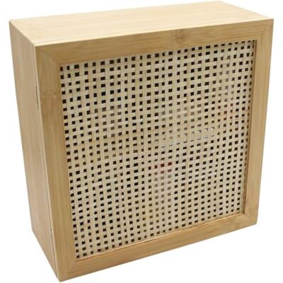Box and beyond Armoire Pharmacie Murale 30,2 x 13 x 30,5 cm Bambou Compacte, Style Bohème Salle de Bain, Rangement Médicaments, Accessoires Style Design et Moderne - Publicité Box and beyond Armoire Pharmacie Murale 30,2 x 13 x 30,5 cm Bambou Compacte, Style Bohème Salle de Bain, Rangement Médicaments, Accessoires Style Design et Moderne - Publicité
