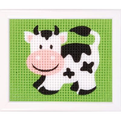 Vervaco Kit tapisserie Une vache, Couleurs Variées, ca. 16 x 12,5 cm, Design #3 - Publicité Vervaco Kit tapisserie Une vache, Couleurs Variées, ca. 16 x 12,5 cm, Design #3 - Publicité