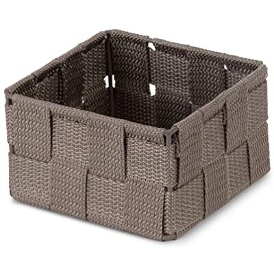 Tex beige talpa 12x12x7 cm - Panier organiseur - Publicité Tex beige talpa 12x12x7 cm - Panier organiseur - Publicité