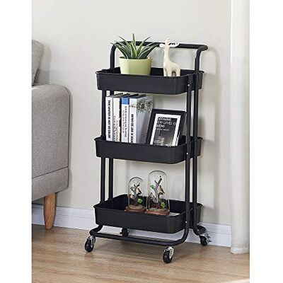 LANTUS Chariot Roulant Mince à 4 Niveaux,Chariot Utilitaire Roulant pour Salle de Bain Étagères de Rangement étroites sur roulettes, Organiseur Coulissant pour Les endroits étroits, Assemblage - Publicité LANTUS Chariot Roulant Mince à 4 Niveaux,Chariot Utilitaire Roulant pour Salle de Bain Étagères de Rangement étroites sur roulettes, Organiseur Coulissant pour Les endroits étroits, Assemblage - Publicité