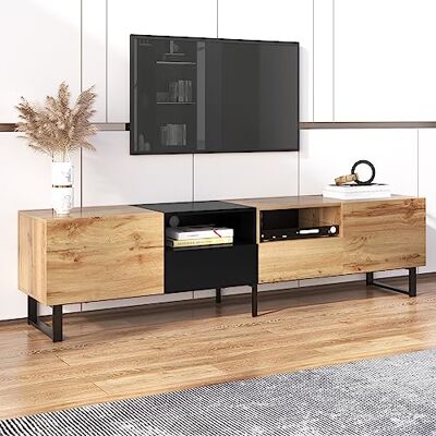 Merax Meuble TV Bas Meuble de Salon Meuble TV Commode Étagère TV - Publicité Merax Meuble TV Bas Meuble de Salon Meuble TV Commode Étagère TV - Publicité