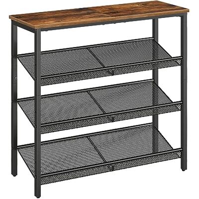 HOOBRO Étagère à Chaussures à 4 Niveaux, Porte-Chaussures, Meubles à Chaussures, Étagère Réglable en Maille Métallique, Étagère de Rangement, Peu Encombrant, pour Entrée, Salon, Chambre EBF42XJ01 - Publicité HOOBRO Étagère à Chaussures à 4 Niveaux, Porte-Chaussures, Meubles à Chaussures, Étagère Réglable en Maille Métallique, Étagère de Rangement, Peu Encombrant, pour Entrée, Salon, Chambre EBF42XJ01 - Publicité