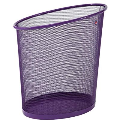 ALBA MESHCORB P Corbeille à papier en métal mesh Violet - Publicité ALBA MESHCORB P Corbeille à papier en métal mesh Violet - Publicité