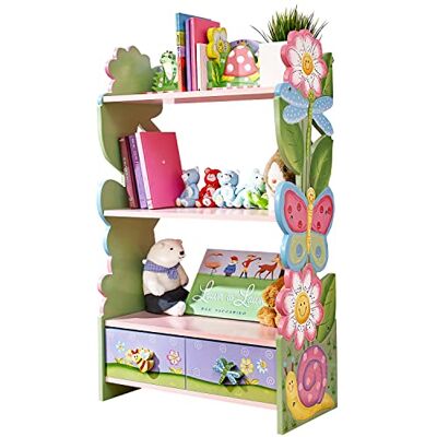 Fantasy Fields Bibliothèque Enfant Fille Bois étagère de Rangement Livres Jouets W-7500A - Publicité Fantasy Fields Bibliothèque Enfant Fille Bois étagère de Rangement Livres Jouets W-7500A - Publicité