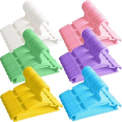 GoodtoU Lot de 100 cintres en Plastique pour Enfants et bébés, Petits cintres pour placards - Publicité GoodtoU Lot de 100 cintres en Plastique pour Enfants et bébés, Petits cintres pour placards - Publicité
