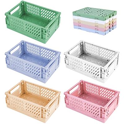 Mitening Caisse Rangement Pliante, Paniers de Rangement, 5 PCS Rangement Plastique Documents Pour Jouet, Tissus, Paniers Et Boîtes De Stable, Boite Plastique Pliable Cuisine, Salle De Bain, Bureau - Publicité Mitening Caisse Rangement Pliante, Paniers de Rangement, 5 PCS Rangement Plastique Documents Pour Jouet, Tissus, Paniers Et Boîtes De Stable, Boite Plastique Pliable Cuisine, Salle De Bain, Bureau - Publicité