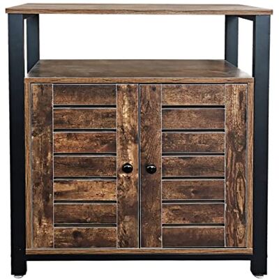 VDD Armoire Murale Buffet Industriel bibliothèque Meuble de Rangement métal Bois - Publicité VDD Armoire Murale Buffet Industriel bibliothèque Meuble de Rangement métal Bois - Publicité