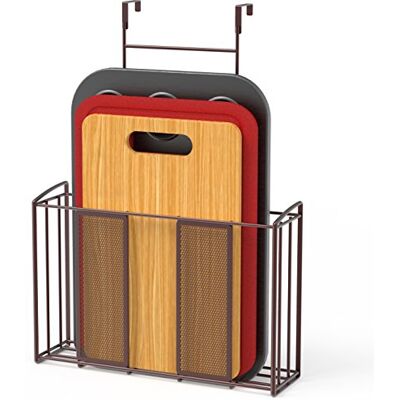 Simple Houseware Organiseur de Porte d'armoire en Maille Bronze - Publicité Simple Houseware Organiseur de Porte d'armoire en Maille Bronze - Publicité