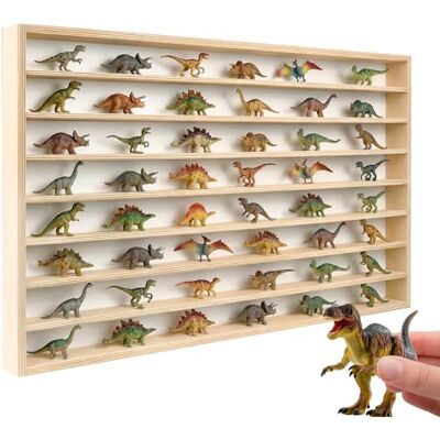 Creative Étagère de Collection en Bois pour Figurines et Soldats de Plomb 8 rangées Vitrine pour Miniatures 79 x 47 x 5,5 cm Étagère Murale Horizontale - Publicité Creative Étagère de Collection en Bois pour Figurines et Soldats de Plomb 8 rangées Vitrine pour Miniatures 79 x 47 x 5,5 cm Étagère Murale Horizontale - Publicité