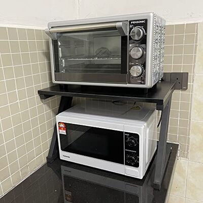 LANTUS Étagère Extensible pour Micro-Ondes avec Crochets, Support de Four, Grille à rôtir, étagère de Plan de Travail pour Micro-Ondes, étagère de Rangement de comptoir de Cuisine(57 * 38 * 38cm) - Publicité LANTUS Étagère Extensible pour Micro-Ondes avec Crochets, Support de Four, Grille à rôtir, étagère de Plan de Travail pour Micro-Ondes, étagère de Rangement de comptoir de Cuisine(57 * 38 * 38cm) - Publicité
