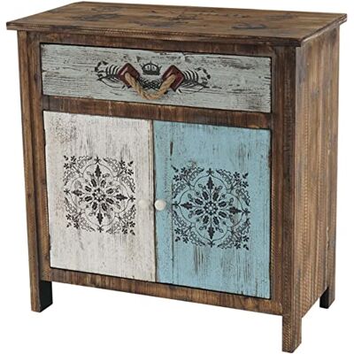 DÉCOSHOP26 - 040002900 - 84x80x40 cm - Commode - Publicité DÉCOSHOP26 - 040002900 - 84x80x40 cm - Commode - Publicité
