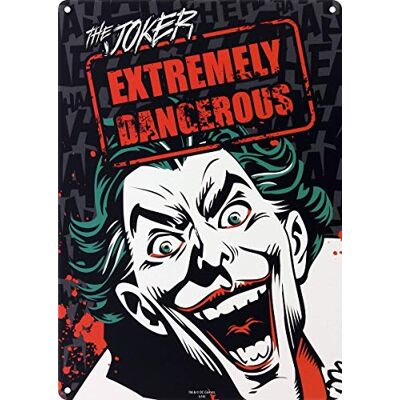BATMAN Joker (Magnete Metall - Publicité BATMAN Joker (Magnete Metall - Publicité