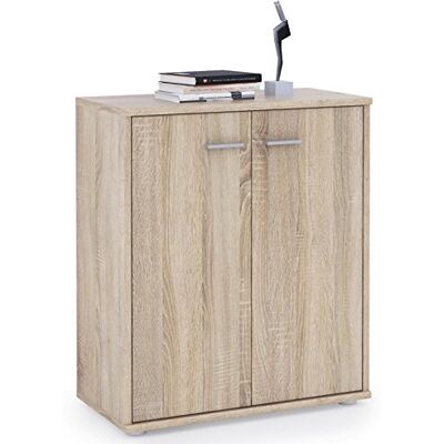 IDIMEX Buffet Salle à Manger FIRMIN L 60 cm Coloris chêne Sonoma avec 2 Portes bahut Bas Meuble de Rangement Style Moderne Commode vaisselier 60 x 70 x 30 cm - Publicité IDIMEX Buffet Salle à Manger FIRMIN L 60 cm Coloris chêne Sonoma avec 2 Portes bahut Bas Meuble de Rangement Style Moderne Commode vaisselier 60 x 70 x 30 cm - Publicité