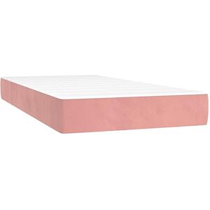 vidaXL Matelas de lit à Ressorts ensachés fermeté Moyenne Matelas de Lit Rembourré Lit Simple Adulte Meuble de Chambre à Coucher Rose 90x190x20 cm Velours - Publicité vidaXL Matelas de lit à Ressorts ensachés fermeté Moyenne Matelas de Lit Rembourré Lit Simple Adulte Meuble de Chambre à Coucher Rose 90x190x20 cm Velours - Publicité