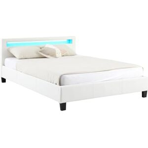 Lit Idimex PINOT - Double 140x190cm avec tête de lit LED - Publicité Lit Idimex PINOT - Double 140x190cm avec tête de lit LED - Publicité