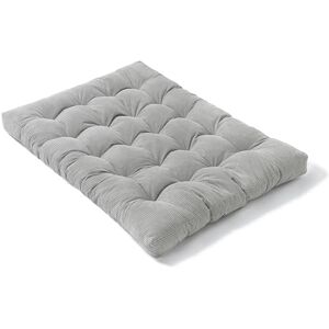 bananair Futon 2 Places Épais & Confortable, Rembourrage en Mousse Tissu en Velours Côtelé, Doux & Élégant Sangles Incluses, Matelas de Sol Pliable Pratique (160x200 cm, Gris Clair) - Publicité bananair Futon 2 Places Épais & Confortable, Rembourrage en Mousse Tissu en Velours Côtelé, Doux & Élégant Sangles Incluses, Matelas de Sol Pliable Pratique (160x200 cm, Gris Clair) - Publicité