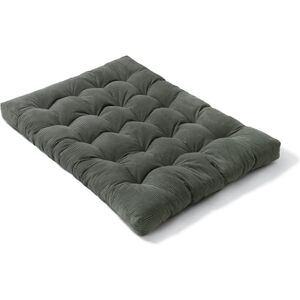 bananair Futon 2 Places Épais & Confortable, Rembourrage en Mousse Tissu en Velours Côtelé, Doux & Élégant Sangles Incluses, Matelas de Sol Pliable Pratique (160x200 cm, Gris Foncé) - Publicité bananair Futon 2 Places Épais & Confortable, Rembourrage en Mousse Tissu en Velours Côtelé, Doux & Élégant Sangles Incluses, Matelas de Sol Pliable Pratique (160x200 cm, Gris Foncé) - Publicité