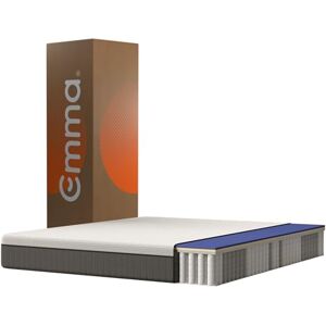 Emma Matelas Original Hybride II Mousse à mémoire de Forme et Ressorts ensachés 180x200 cm Hauteur 25cm Moyen-Ferme (H7) Soutien à 5 Zones Ergonomique Ultra-Respirant Housse Lavable - Publicité Emma Matelas Original Hybride II Mousse à mémoire de Forme et Ressorts ensachés 180x200 cm Hauteur 25cm Moyen-Ferme (H7) Soutien à 5 Zones Ergonomique Ultra-Respirant Housse Lavable - Publicité