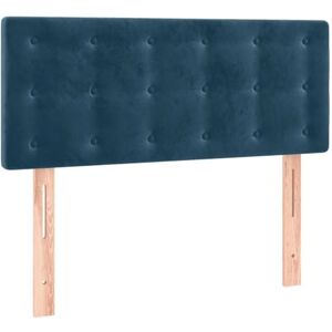 Tête de lit en velours bleu foncé avec LED VidaXL - Tête de lit - Publicité Tête de lit en velours bleu foncé avec LED VidaXL - Tête de lit - Publicité