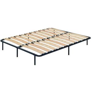Mon Mobilier Design Austen Sommier Ergonomique à Lattes Larges et Flexibles en Bois de Bouleau 180x200 cm avec Pieds - Publicité Mon Mobilier Design Austen Sommier Ergonomique à Lattes Larges et Flexibles en Bois de Bouleau 180x200 cm avec Pieds - Publicité