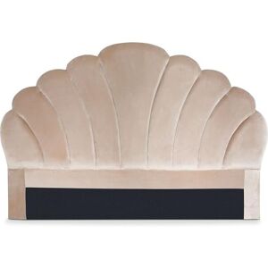 Menzzo Tête de Lit Mermaid 160 cm Velours Taupe Tête de Lit Design Coquillage Matelassée Décoration Chambre Élégante - Publicité Menzzo Tête de Lit Mermaid 160 cm Velours Taupe Tête de Lit Design Coquillage Matelassée Décoration Chambre Élégante - Publicité