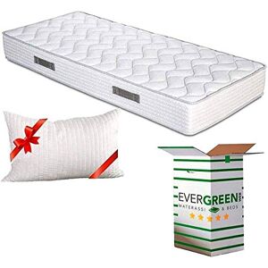 EVERGREENWEB MATERASSI & BEDS EVERGREENWEB Matelas de lit d'adulte 90x190x20 cm + Oreiller Gratuit Mousse Anatomique, Mousse H.R FoamMED, Système Triple Couche, 7 Zones de Confort, Dispositif Médical Orthopédique, Fermeté Moyenne - Publicité EVERGREENWEB MATERASSI & BEDS EVERGREENWEB Matelas de lit d'adulte 90x190x20 cm + Oreiller Gratuit Mousse Anatomique, Mousse H.R FoamMED, Système Triple Couche, 7 Zones de Confort, Dispositif Médical Orthopédique, Fermeté Moyenne - Publicité