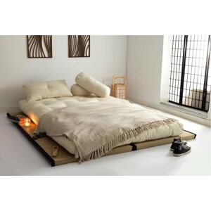 Futon On Line Futon Online Combinaison 2 Tatamis (90x200x5,5cm) futon en Coton (140x200x14cm) - Publicité Futon On Line Futon Online Combinaison 2 Tatamis (90x200x5,5cm) futon en Coton (140x200x14cm) - Publicité