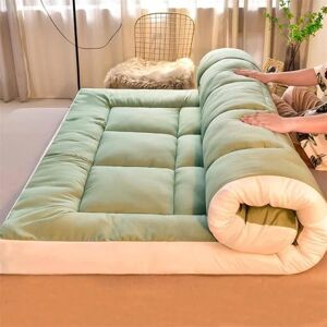 YDHSIKK Matresses Futon Matelas futon Japonais Multicolore, Plusieurs Tailles Disponibles(Green,200x220cm) - Publicité YDHSIKK Matresses Futon Matelas futon Japonais Multicolore, Plusieurs Tailles Disponibles(Green,200x220cm) - Publicité
