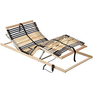 vidaXL Sommier à Lattes Electrique avec 42 Lattes 7 Zones Base de Lit Cadre de Lit à Lattes Chambre à Coucher Maison Intérieur 100x200 cm - Publicité vidaXL Sommier à Lattes Electrique avec 42 Lattes 7 Zones Base de Lit Cadre de Lit à Lattes Chambre à Coucher Maison Intérieur 100x200 cm - Publicité